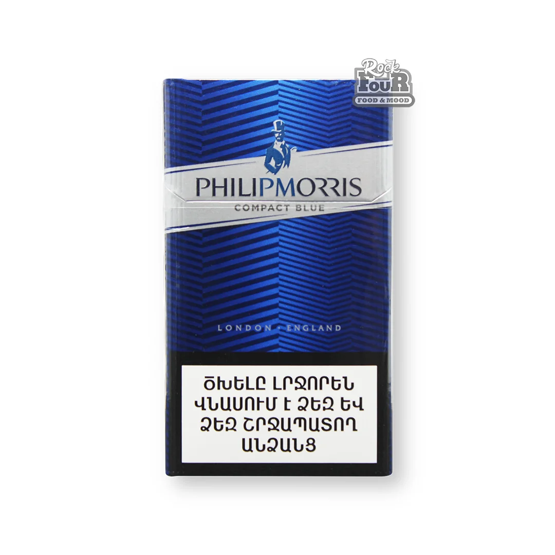 Cigarettes "PHILIPMORRIS compact blue"
